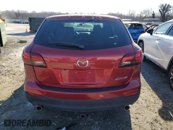 2013 Mazda CX-9 Touring with VIN JM3TB2CA9D0411143, listed as a Copart auction lot 43708245 with 120,869 mi miles and Salvage Title. Bid and sale history available at DreamBid. Image 6.