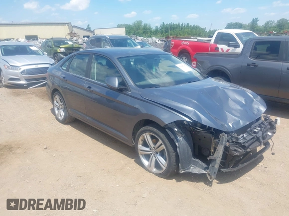 2019 Volkswagen Jetta S with VIN 3VWN57BU1KM195944, listed as a IAAI auction lot 42648235 with 103,506 mi miles and . Bid and sale history available at DreamBid. Image 1.