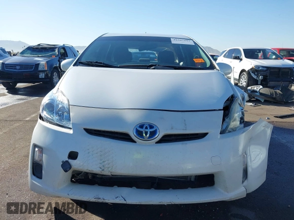 2010 Toyota Prius II with VIN JTDKN3DU3A5222724, listed as a IAAI auction lot 41505537 with 181,808 mi miles. Bid and sale history available at carsss.com. Image 13.