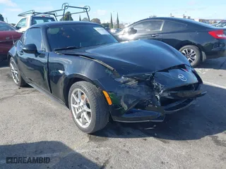 2023 Mazda MX-5 Miata RF Grand Touring with VIN JM1NDAM75P0550523, listed as a IAAI auction lot 41515059 with 6,162 mi miles. Bid and sale history available at carsss.com. Image 1.