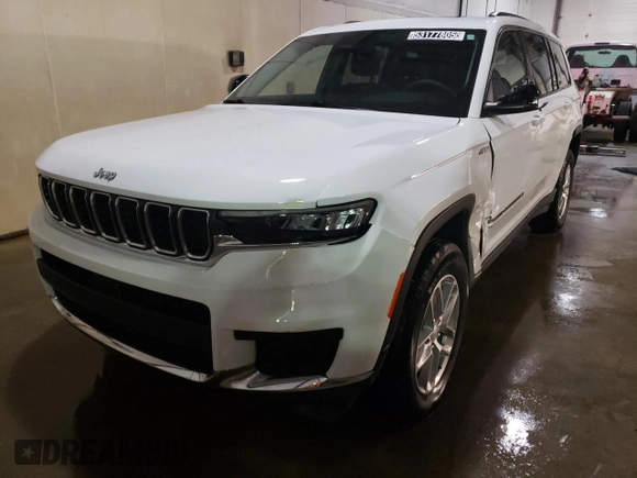 2023 Jeep Grand Cherokee Laredo with VIN 1C4RJKAGXP8782475, listed as a Copart auction lot 53177805 with 26,079 mi miles and Clean title. Bid and sale history available at DreamBid. Image 1.