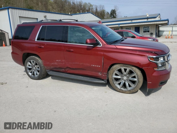 2020 Chevrolet Tahoe LT with VIN 1GNSKBKC5LR231618, listed as a Copart auction lot 51078615 with 97,263 mi miles and Salvage title. Bid and sale history available at DreamBid. Image 4.