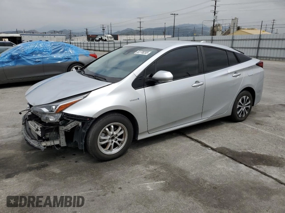 2020 Toyota Prius LE with VIN JTDL9RFU5L3019339, listed as a Copart auction lot 52778255 with 67,797 mi miles and Salvage Title. Bid and sale history available at DreamBid. Image 1.