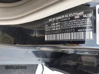 2013 Mercedes-Benz C 300 Sport with VIN WDDGF8AB8DG126573, listed as a IAAI auction lot 42263944 with 116,146 mi miles and . Bid and sale history available at DreamBid. Image 9.