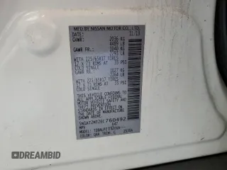 2014 Nissan Rogue SV with VIN 5N1AT2MT2EC760492, listed as a Copart auction lot 51298075 with 131,996 mi miles and Salvage Title. Bid and sale history available at carsss.com. Image 13.