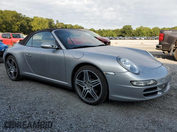 2006 Porsche 911 Carrera with VIN WP0CA29926S757017, listed as a Copart auction lot 67712714 with 61,865 mi miles and Salvage Title. Bid and sale history available at DreamBid. Image 4.