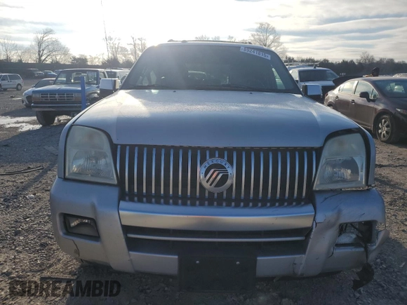 2009 Mercury Mountaineer Premier with VIN 4M2EU38E39UJ02713, listed as a Copart auction lot 89241815 with 262,557 mi miles and Salvage Title. Bid and sale history available at carsss.com. Image 5.