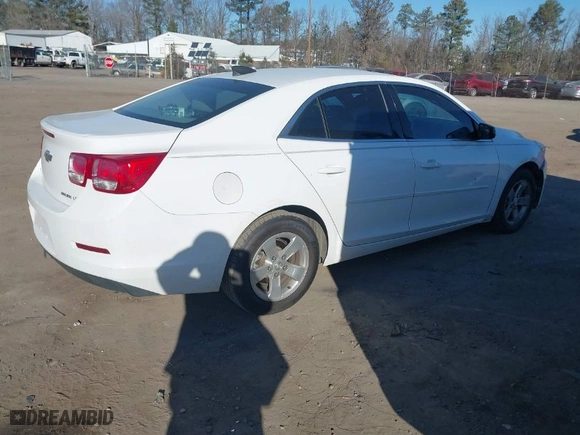 2016 Chevrolet Malibu Limited LS with VIN 1G11B5SA4GF122796, listed as a IAAI auction lot 41429418 with NaN miles. Bid and sale history available at carsss.com. Image 4.