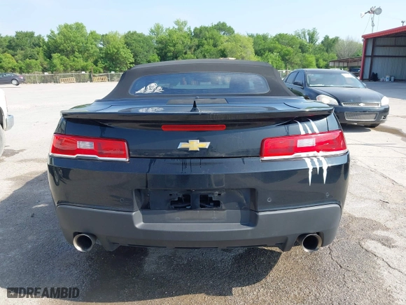 2014 Chevrolet Camaro LT with VIN 2G1FB3D31E9265526, listed as a IAAI auction lot 41940549 with 113,636 mi miles. Bid and sale history available at carsss.com. Image 16.
