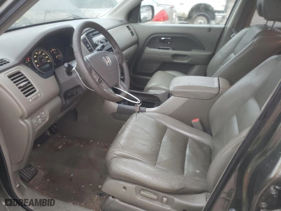 2006 Honda Pilot EX-L with VIN 5FNYF185X6B027661, listed as a Copart auction lot 85725354 with 171,748 mi miles and Salvage Title. Bid and sale history available at carsss.com. Image 7.