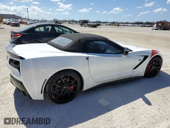 2014 Chevrolet Corvette Z51 2LT с VIN 1G1YJ3D74E5132223, выставлен на аукционе Copart как лот 77634464 с пробегом Не указан миль и Списание • Salvage title. История ставок и продаж доступна на DreamBid. Изображение 3.