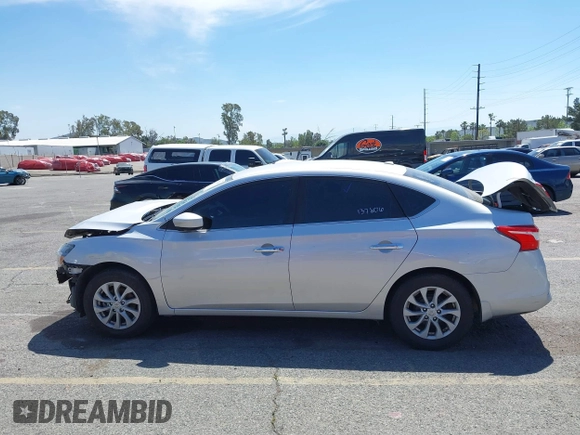 2019 Nissan Sentra SV with VIN 3N1AB7AP7KY454843, listed as a IAAI auction lot 41993269 with 137,806 mi miles and . Bid and sale history available at DreamBid. Image 14.