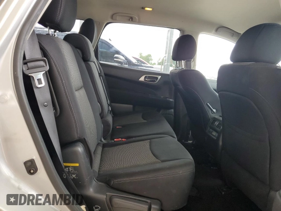 2017 Nissan Pathfinder Platinum with VIN 5N1DR2MM8HC615272, listed as a Copart auction lot 60481315 with 150,517 mi miles and Clean title. Bid and sale history available at DreamBid. Image 11.