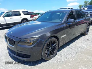 2012 BMW 7 Series 740Li with VIN WBAKB4C5XCC575580, listed as a IAAI auction lot 42658668 with 155,344 mi miles and . Bid and sale history available at DreamBid. Image 2.