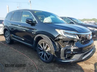 2020 Honda Pilot Touring 7-Passenger with VIN 5FNYF6H62LB038381, listed as a IAAI auction lot 42466870 with 85,641 mi miles and . Bid and sale history available at DreamBid. Image 1.