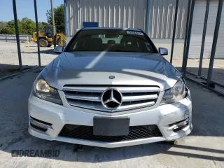 2013 Mercedes-Benz C 250 Sport with VIN WDDGF4HB4DA763879, listed as a Copart auction lot 53202615 with 93,641 mi miles and Salvage Title. Bid and sale history available at carsss.com. Image 5.