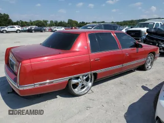 1995 Cadillac DeVille z VIN 1G6KD52B5SU263656, wystawiony jako Copart lot #83631284 z przebiegiem Nie podano mil oraz Szkoda całkowita • Salvage title. Historia ofert i sprzedaży dostępna na DreamBid. Obrazek 3.