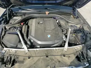 2022 BMW 5 Series 540i xDrive with VIN WBA73BJ09NWX77360, listed as a Copart auction lot 67325455 with 61,094 mi miles and Salvage title. Bid and sale history available at DreamBid. Image 14.