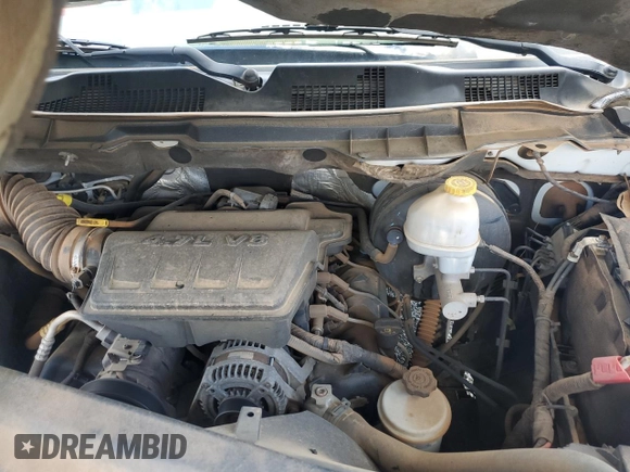 2012 Ram 1500 ST with VIN 3C6JD6DP4CG276742, listed as a Copart auction lot 57086145 with 200,771 mi miles and Salvage title. Bid and sale history available at DreamBid. Image 11.
