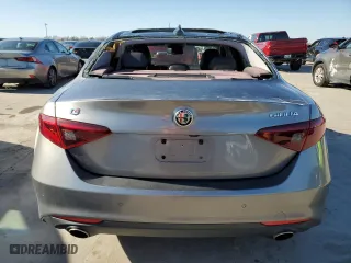 2017 Alfa Romeo Giulia Ti with VIN ZARFAECN3H7556176, listed as a Copart auction lot 48371125 with 47,520 mi miles and Salvage Title. Bid and sale history available at carsss.com. Image 6.