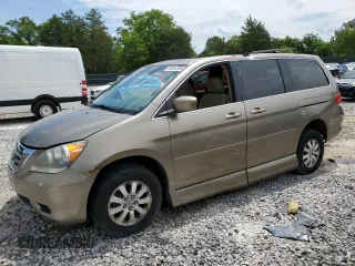 2010 Honda Odyssey EX z VIN 5FNRL3H47AB005755, wystawiony jako Copart lot #59584305 z przebiegiem 90 338 mil mil oraz Szkoda całkowita • Salvage title. Historia ofert i sprzedaży dostępna na DreamBid. Obrazek 1.