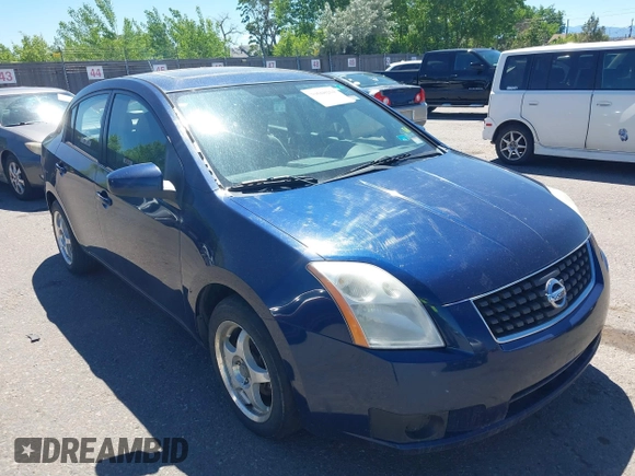 2007 Nissan Sentra 2.0 with VIN 3N1AB61E97L609583, listed as a IAAI auction lot 39568264 with 183,606 mi miles and . Bid and sale history available at DreamBid. Image 1.