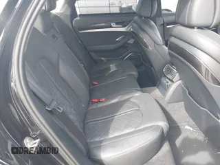 2013 Audi S8 with VIN WAUD2AFD0DN028673, listed as a IAAI auction lot 41689320 with 115,502 mi miles. Bid and sale history available at carsss.com. Image 8.