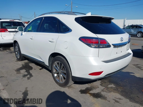 2014 Lexus RX 350 with VIN JTJZK1BA3E2012696, listed as a IAAI auction lot 41741682 with 56,252 mi miles. Bid and sale history available at carsss.com. Image 3.