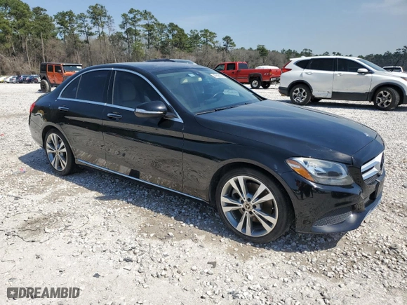 2015 Mercedes-Benz C-Class C 300 with VIN 55SWF4JB4FU075745, listed as a Copart auction lot 47695835 with 105,268 mi miles and Salvage Title. Bid and sale history available at carsss.com. Image 4.