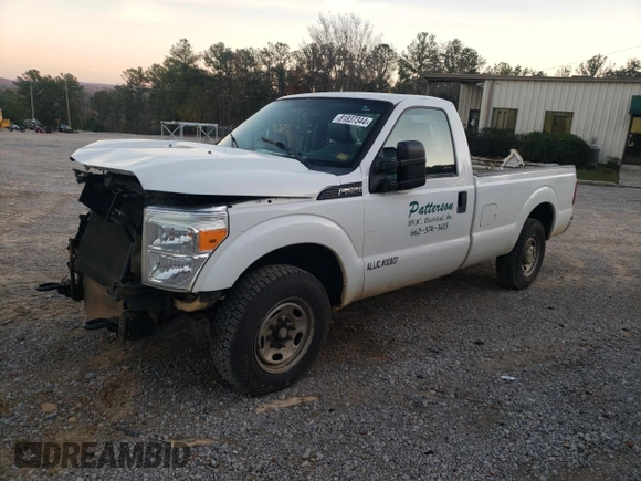 2016 Ford Super Duty F-250 SRW XL with VIN 1FTBF2A69GEB02528, listed as a Copart auction lot 81837344 with 196,604 mi miles and Salvage Title. Bid and sale history available at carsss.com. Image 1.