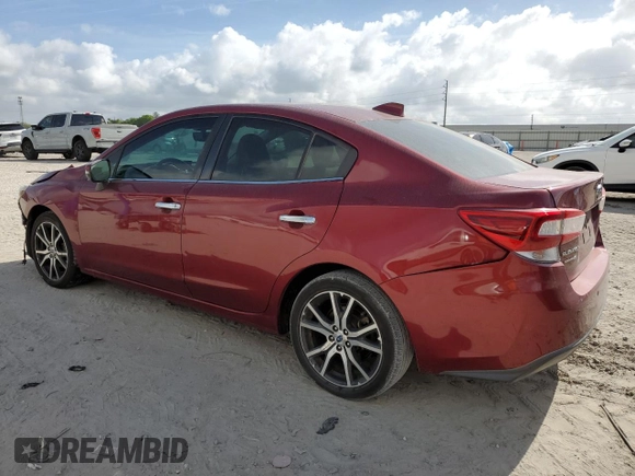 2017 Subaru Impreza Limited with VIN 4S3GKAT60H3604267, listed as a Copart auction lot 51062135 with 117,258 mi miles and Salvage Title. Bid and sale history available at DreamBid. Image 2.