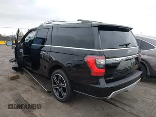 2020 Ford Expedition Max Limited z VIN 1FMJK2AT9LEA29079, wystawiony jako IAAI lot #40346604 z przebiegiem 36 462 mil mil oraz . Historia ofert i sprzedaży dostępna na DreamBid. Obrazek 3.