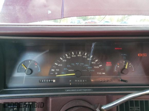 1995 Oldsmobile Cutlass Ciera with VIN 1G3AJ5546S6337346, listed as a Copart auction lot 80200814 with 145,067 mi miles and Non Repairable. Bid and sale history available at DreamBid. Image 9.