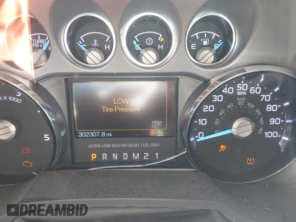 2016 Ford F-250 Lariat with VIN 1FT7W2BT7GEC28431, listed as a IAAI auction lot 41596097 with 302,307 mi miles and . Bid and sale history available at DreamBid. Image 7.