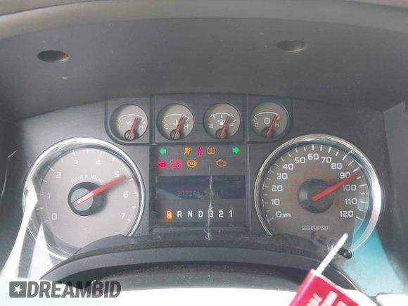 2010 Ford F-150 XL with VIN 1FTEW1C81AKE25759, listed as a IAAI auction lot 42655187 with 212,246 mi miles and . Bid and sale history available at DreamBid. Image 7.