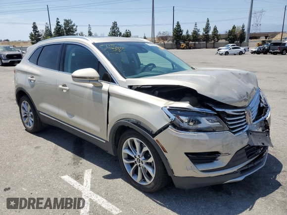 2017 Lincoln MKC Select with VIN 5LMCJ2C95HUL46087, listed as a Copart auction lot 58345805 with 56,326 mi miles and Salvage title. Bid and sale history available at DreamBid. Image 4.