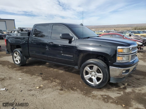 2015 Chevrolet Silverado 1500 LT with VIN 3GCPCREC9FG355198, listed as a Copart auction lot 48744975 with 204,134 mi miles and Salvage Title. Bid and sale history available at carsss.com. Image 4.