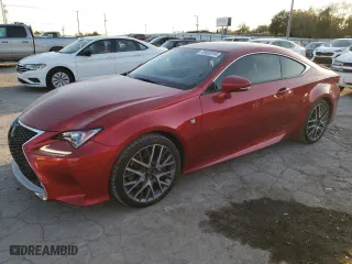 2015 Lexus RC 350 with VIN JTHHE5BC3F5004532, listed as a Copart auction lot 73953314 with 76,432 mi miles and Salvage Title. Bid and sale history available at carsss.com. Image 1.