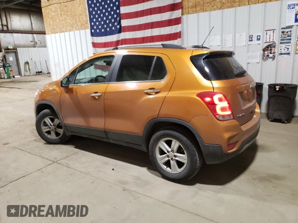 2017 Chevrolet Trax LT z VIN 3GNCJPSB1HL160914, wystawiony jako Copart lot #58673105 z przebiegiem 64 853 mil mil oraz Szkoda całkowita • Salvage title. Historia ofert i sprzedaży dostępna na DreamBid. Obrazek 2.