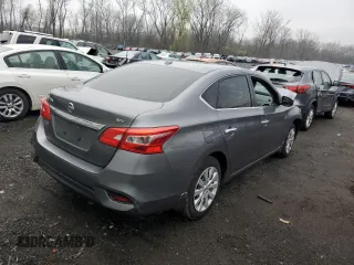 2017 Nissan Sentra SV with VIN 3N1AB7AP6HY371736, listed as a Copart auction lot 52800165 with 63,037 mi miles and Salvage Title. Bid and sale history available at carsss.com. Image 3.