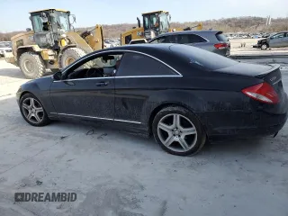 2007 Mercedes-Benz CL-Class 5.5L V8 with VIN WDDEJ71X27A003919, listed as a Copart auction lot 47253785 with 70,439 mi miles and Salvage Title. Bid and sale history available at carsss.com. Image 2.