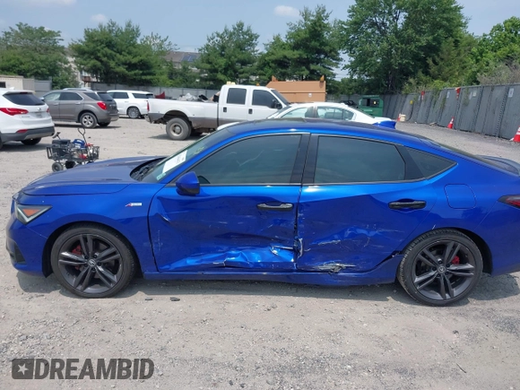 2023 Acura Integra w/A-Spec Package with VIN 19UDE4H35PA002597, listed as a IAAI auction lot 42444433 with 54,356 mi miles and . Bid and sale history available at DreamBid. Image 14.