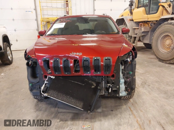 2014 Jeep Cherokee Limited with VIN 1C4PJMDS6EW189756, listed as a IAAI auction lot 41919966 with 122,172 mi miles. Bid and sale history available at carsss.com. Image 6.