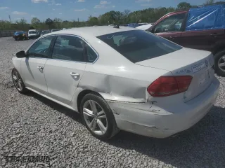 2015 Volkswagen Passat 2.0L TDI SE w/Sunroof with VIN 1VWBV7A32FC093846, listed as a Copart auction lot 52032715 with 124,434 mi miles and Salvage Title. Bid and sale history available at carsss.com. Image 2.