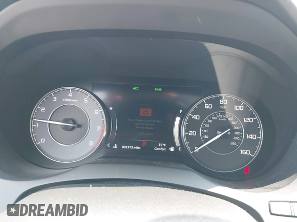 2021 Acura RDX Technology with VIN 5J8TC2H52ML041378, listed as a IAAI auction lot 42439784 with 31,975 mi miles and . Bid and sale history available at DreamBid. Image 7.