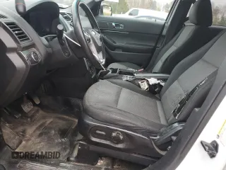 2014 Ford Utility Police Interceptor with VIN 1FM5K8AR9EGC40024, listed as a Copart auction lot 80796454 with 113,573 mi miles and Salvage Title. Bid and sale history available at carsss.com. Image 7.
