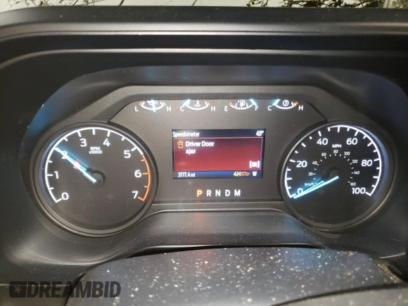 2024 Ford F-250 XL with VIN 1FTBF2BA6RED28824, listed as a Copart auction lot 43446825 with 3,777 mi miles and Salvage title. Bid and sale history available at DreamBid. Image 9.