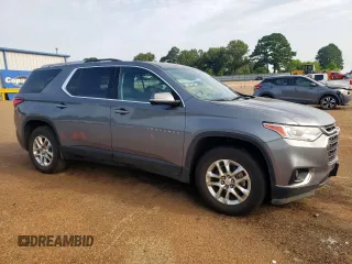 2018 Chevrolet Traverse LT Cloth with VIN 1GNERGKW3JJ247716, listed as a Copart auction lot 63163345 with 90,722 mi miles and Salvage title. Bid and sale history available at DreamBid. Image 4.