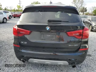 2019 BMW X3 sDrive30i with VIN 5UXTR7C57KLF28768, listed as a Copart auction lot 51220035 with 0 mi miles and Non Repairable. Bid and sale history available at carsss.com. Image 6.