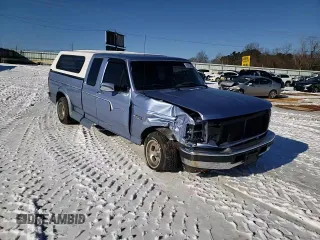 1996 Ford F-150 with VIN 1FTEX15H1TKA36441, listed as a Copart auction lot 41591545 with 180,194 mi miles and Salvage Title. Bid and sale history available at carsss.com. Image 11.